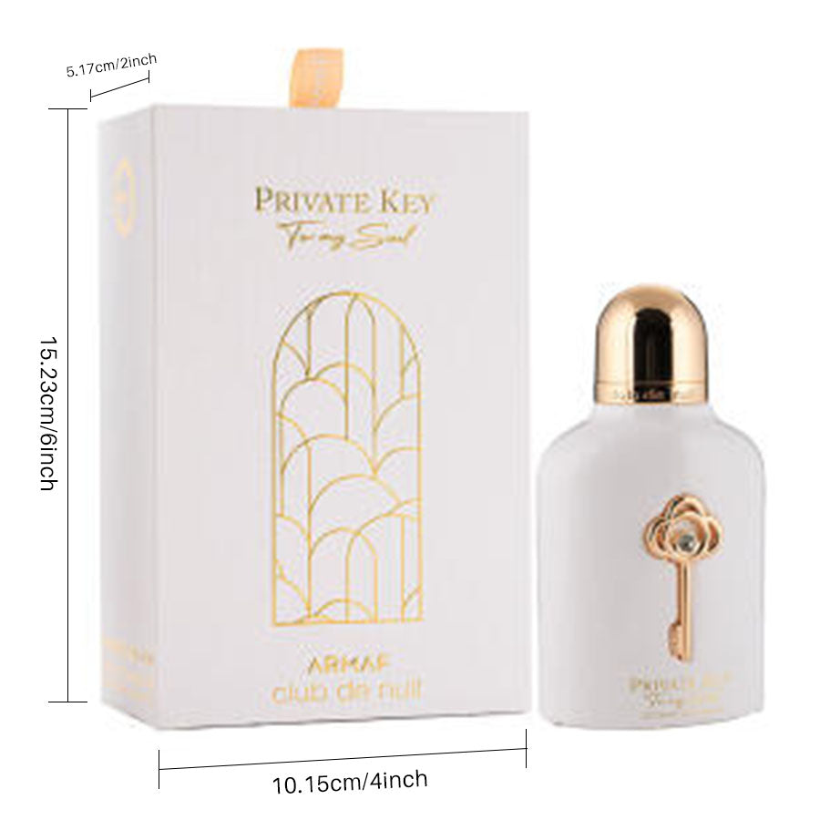 Club De Nuit Private Key To My Soul 105ml Eau de Parfum – Fresh & Spicy Woody Scent for Confident Men | Ideal for Daily Wear & Evening Sophistication