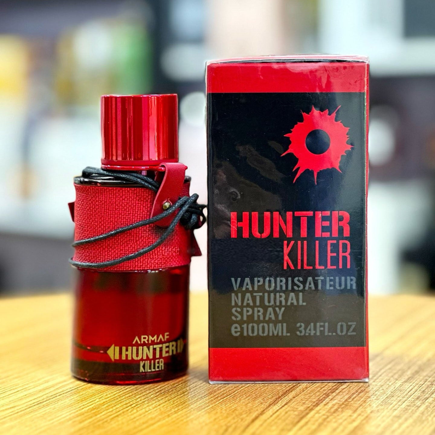 Hunter Killer Man by Armaf Eau de Parfum 105ml – Bold & Spicy Woody Scent for Men | Long-Lasting Power for Day & Night