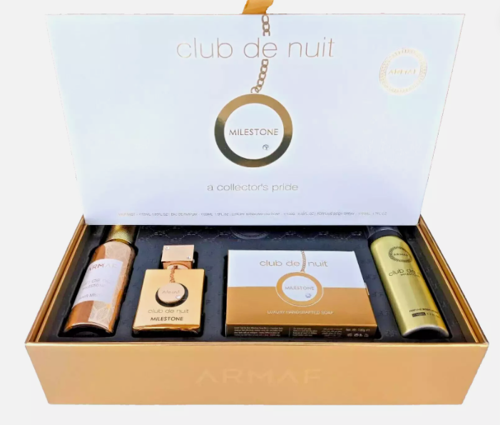 Armaf Club de Nuit Milestone 4-Piece Gift Set – Aquatic Elegance for All