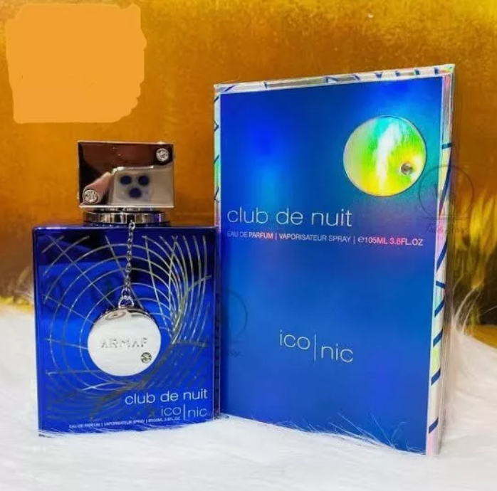 Armaf™ Club De Nuit Blue Iconic EDP 6.8 Oz – Fresh & Long-Lasting Scent for Men | Ideal for Daily Wear, Office, and Special Occasions