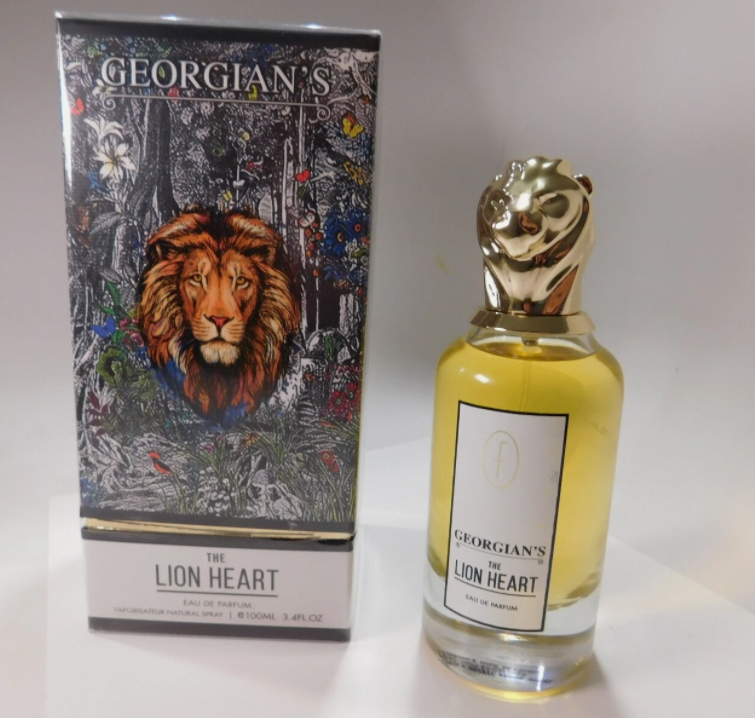 Men Fragrance Georgian's The Lion Heart Eau De Parfum, Long Lasting Sweet Scent Perfume