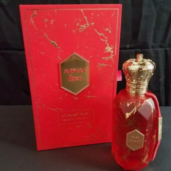 Armaf Eter Desert Flower Eau de Parfum 100ml – Spicy Floral-Leather Fragrance with Jasmine & Patchouli, Perfect for Elegant Evenings