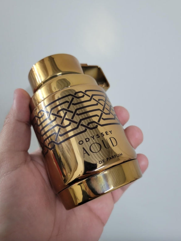 Armaf™ Odyssey Aoud Edition 3.4Oz – Bold & Spicy Eau de Parfum with Oud & Musk, Ideal for Confident Men at Night Events & Formal Occasions
