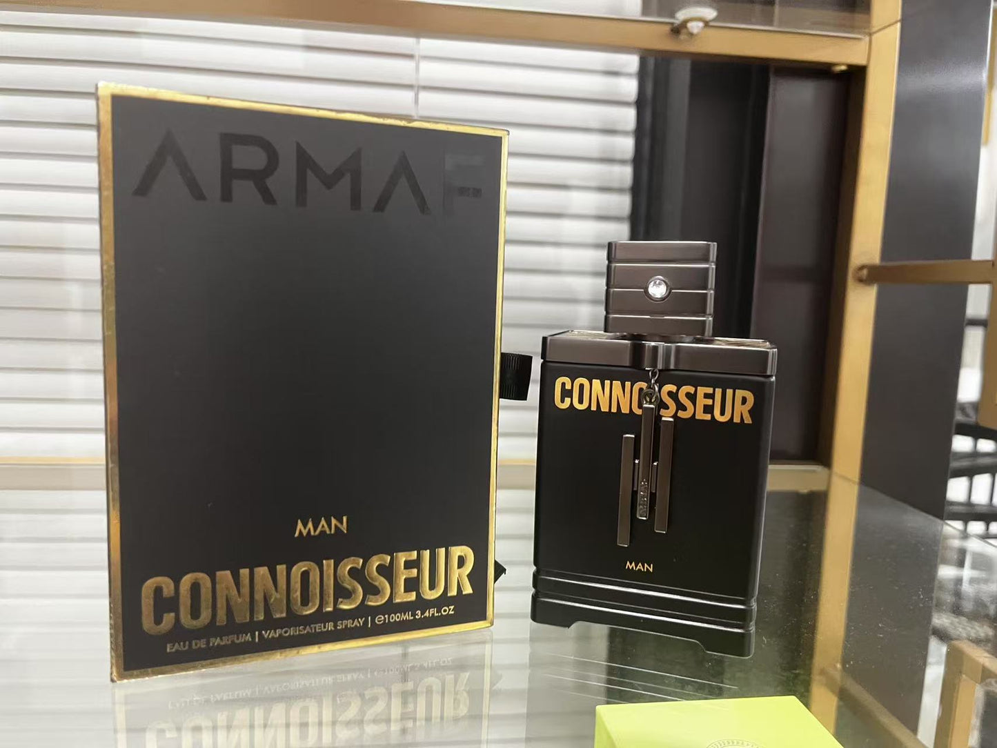 Armaf Connoisseur Man Eau de Parfum 100ml / 3.4 Oz – Fresh, Warm & Refined Oriental Scent for Men | Perfect for Office, Evening & Everyday Confidence
