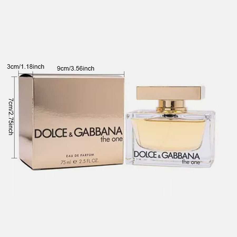 Dolce & Gabbana The One Eau de Parfum for Women – A Glamorous Oriental Floral Scent(2.5 Oz)