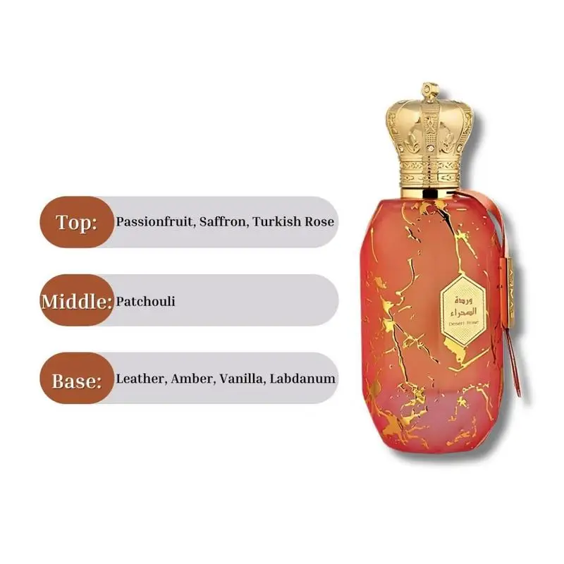 Desert Rose by Armaf – Oriental Floral Extrait de Parfum for Women & Men, 100ml