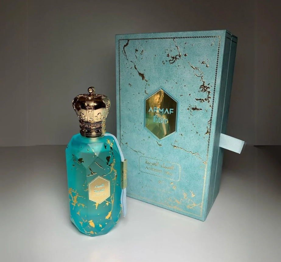 Armaf Eter Arabian Sky Eau de Parfum 100ml – A Genderless Citrus-Amber Scent for Everyday Elegance.