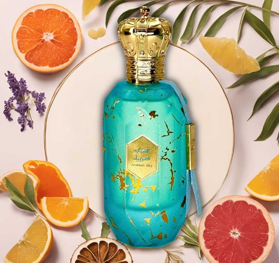 Armaf Eter Arabian Sky Eau de Parfum 100ml – A Genderless Citrus-Amber Scent for Everyday Elegance.