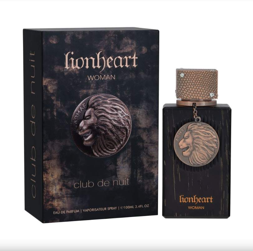 Armaf Club De Nuit Lionheart EDP for Women 3.4 Oz – Sweet & Spicy Signature Scent | Elegant, Long-Lasting Perfume for Day & Night