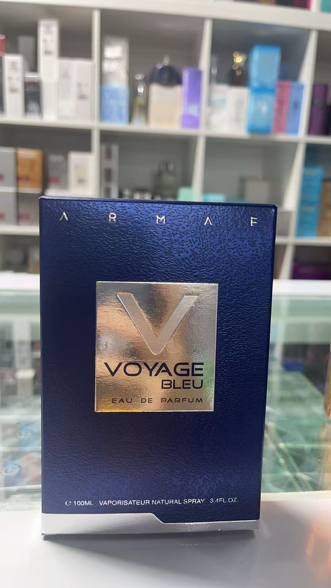 Armaf VOYAGE BLEU for Men – Bold Citrus Woody Eau de Parfum, 100ml