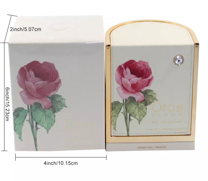 Armaf Oros FLEUR Eau de Parfum 85ml – Sweet & Radiant Floral-Fruity Perfume for Women, Perfect for Daytime Romance or Evening Grace