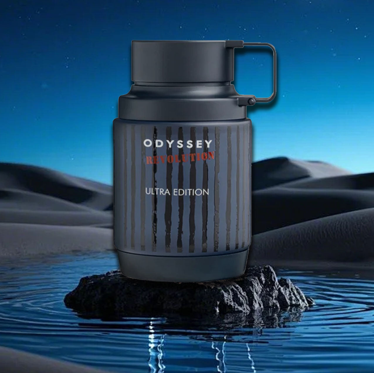 Armaf™ Odyssey Revolution Ultra Edition Eau De Parfum3.4 Oz, Fresh Citrus, Spicy Woods & Marine Notes -Long-Lasting Bold Men's Fragrance-Fearless & All-Day Wear