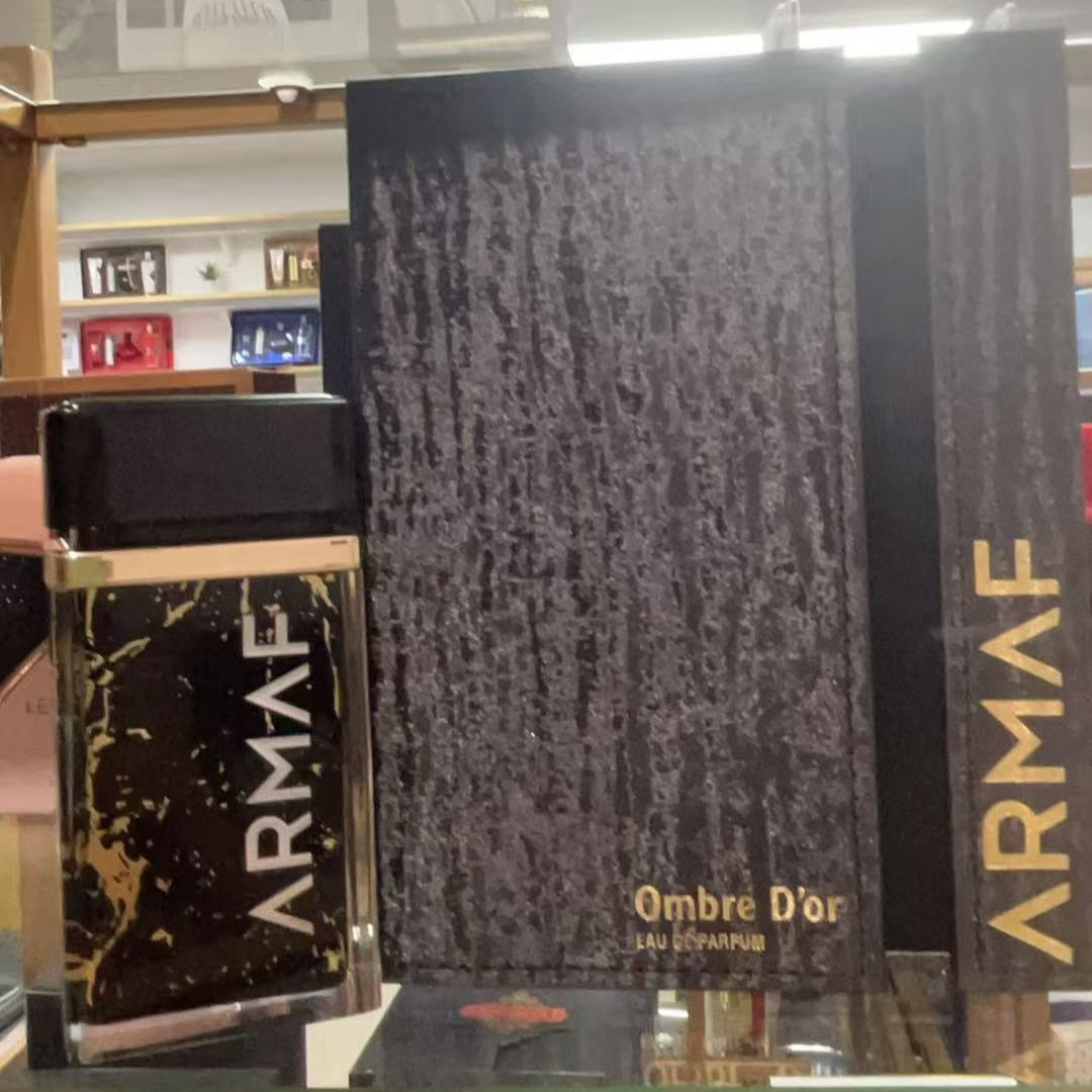 ARMAF Ombre d’Or Eau de Parfum – A Bold Oriental Spicy Fragrance Honoring Imperfection and Inner Power(3.4Oz)
