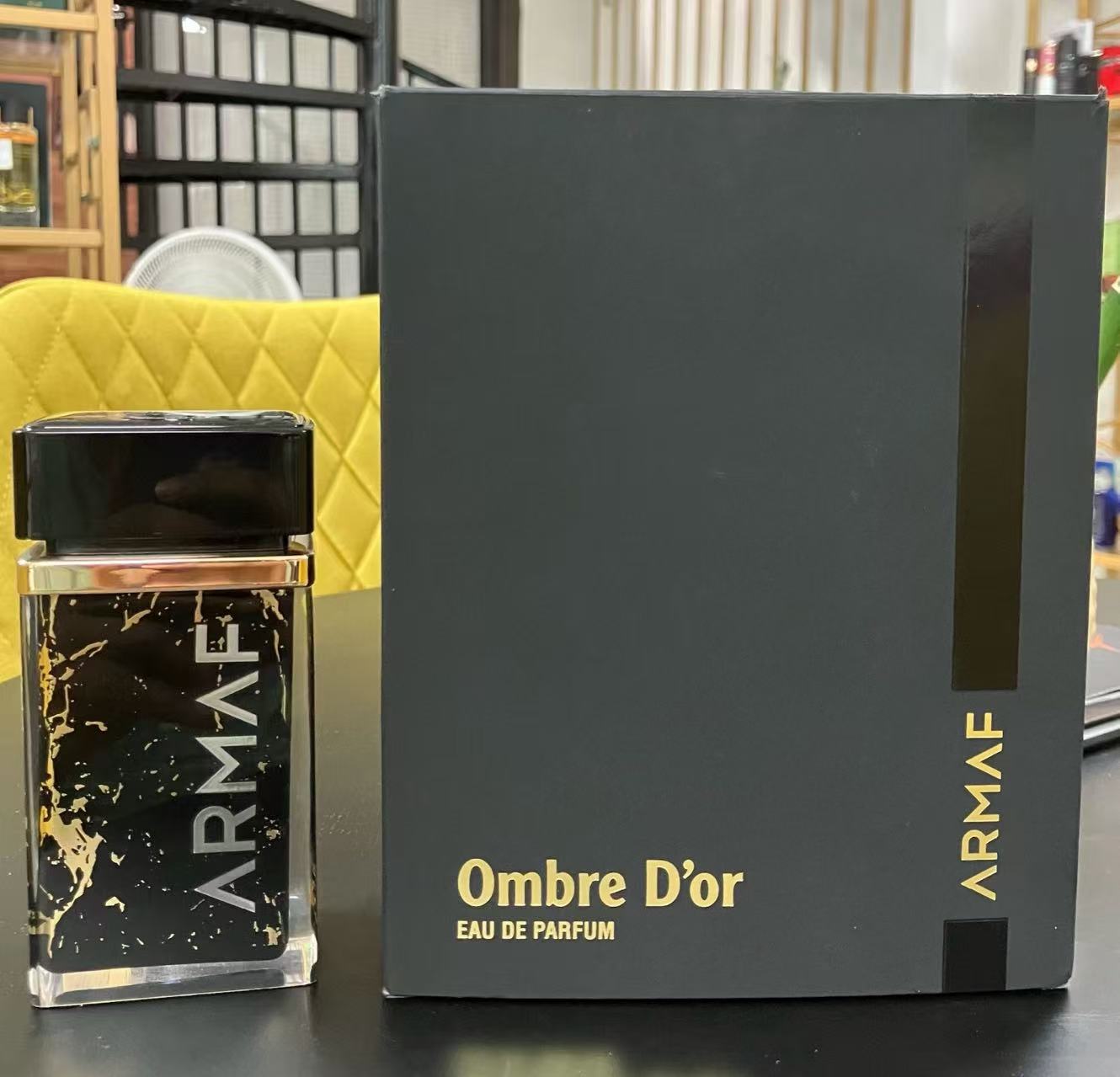 ARMAF Ombre d’Or Eau de Parfum – A Bold Oriental Spicy Fragrance Honoring Imperfection and Inner Power(3.4Oz)