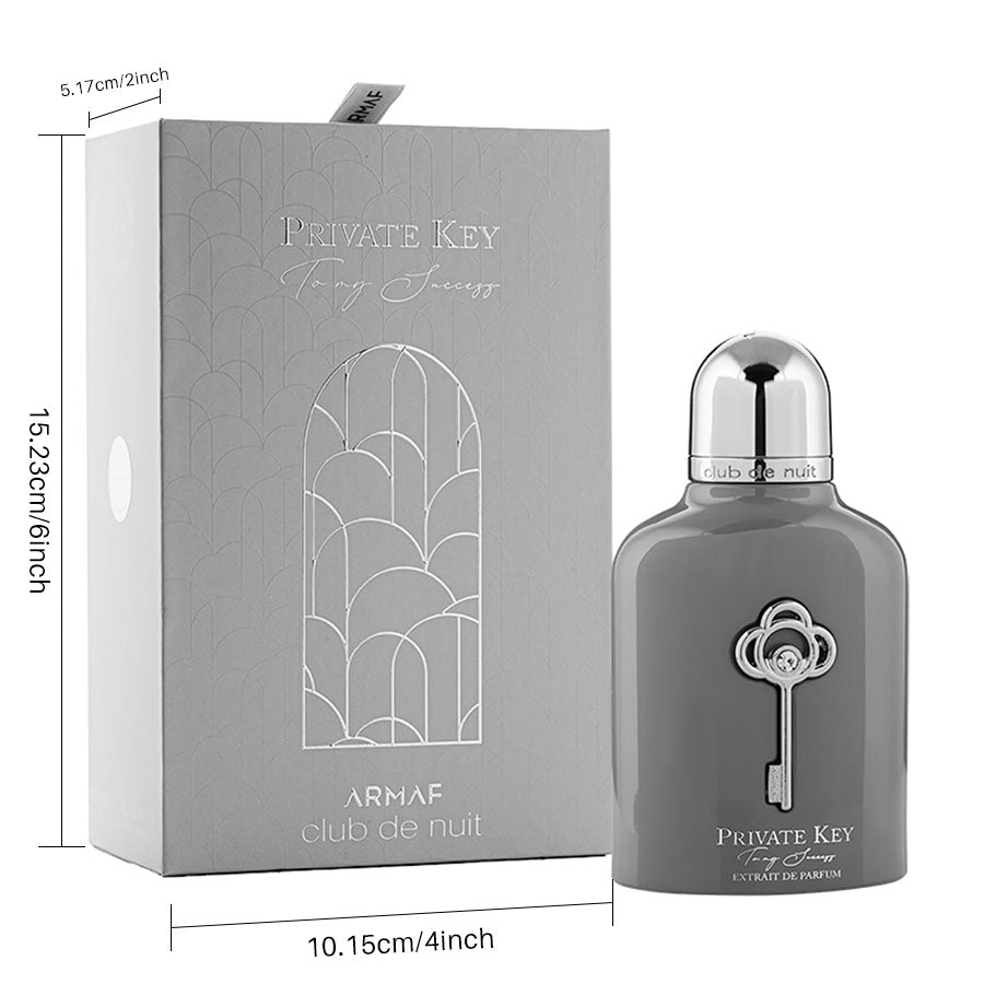 Armaf Club De Nuit Private Key to My Success – Bold Unisex Eau de Parfum 105ml | Citrus-Spicy Scent for Ambitious Spirits