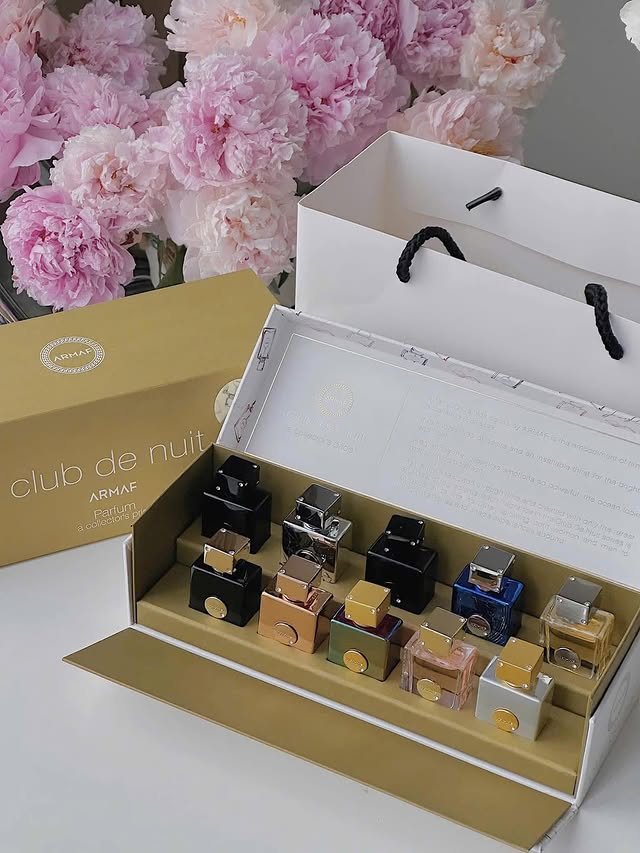 Armaf Club De Nuit Discovery Set – 10 Mini Perfumes (5ml Each) | Unisex Fragrance Collection Gift Set