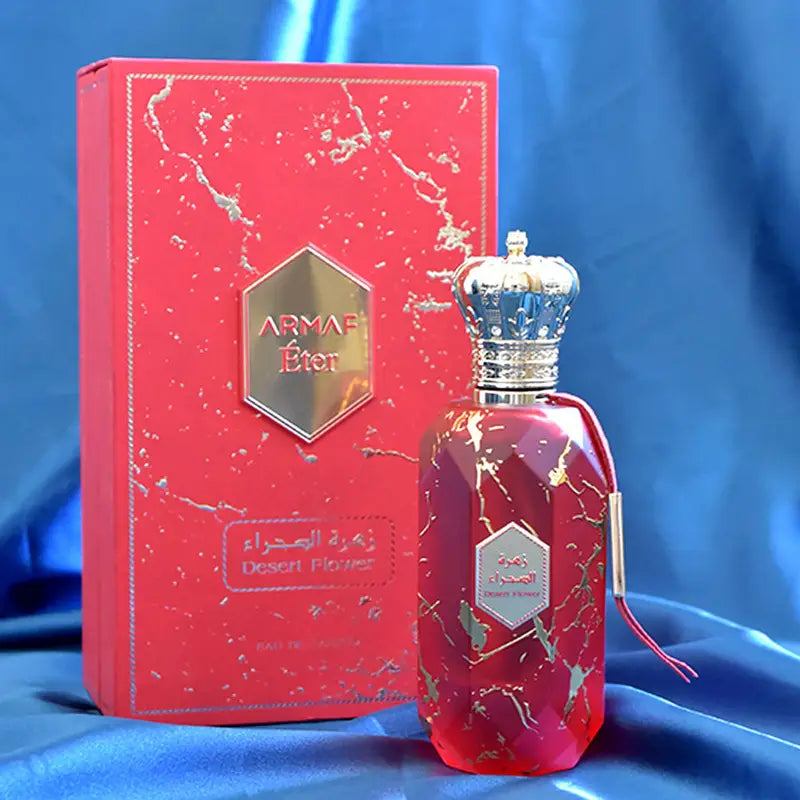 Armaf Eter Desert Flower Eau de Parfum 100ml – Spicy Floral-Leather Fragrance with Jasmine & Patchouli, Perfect for Elegant Evenings