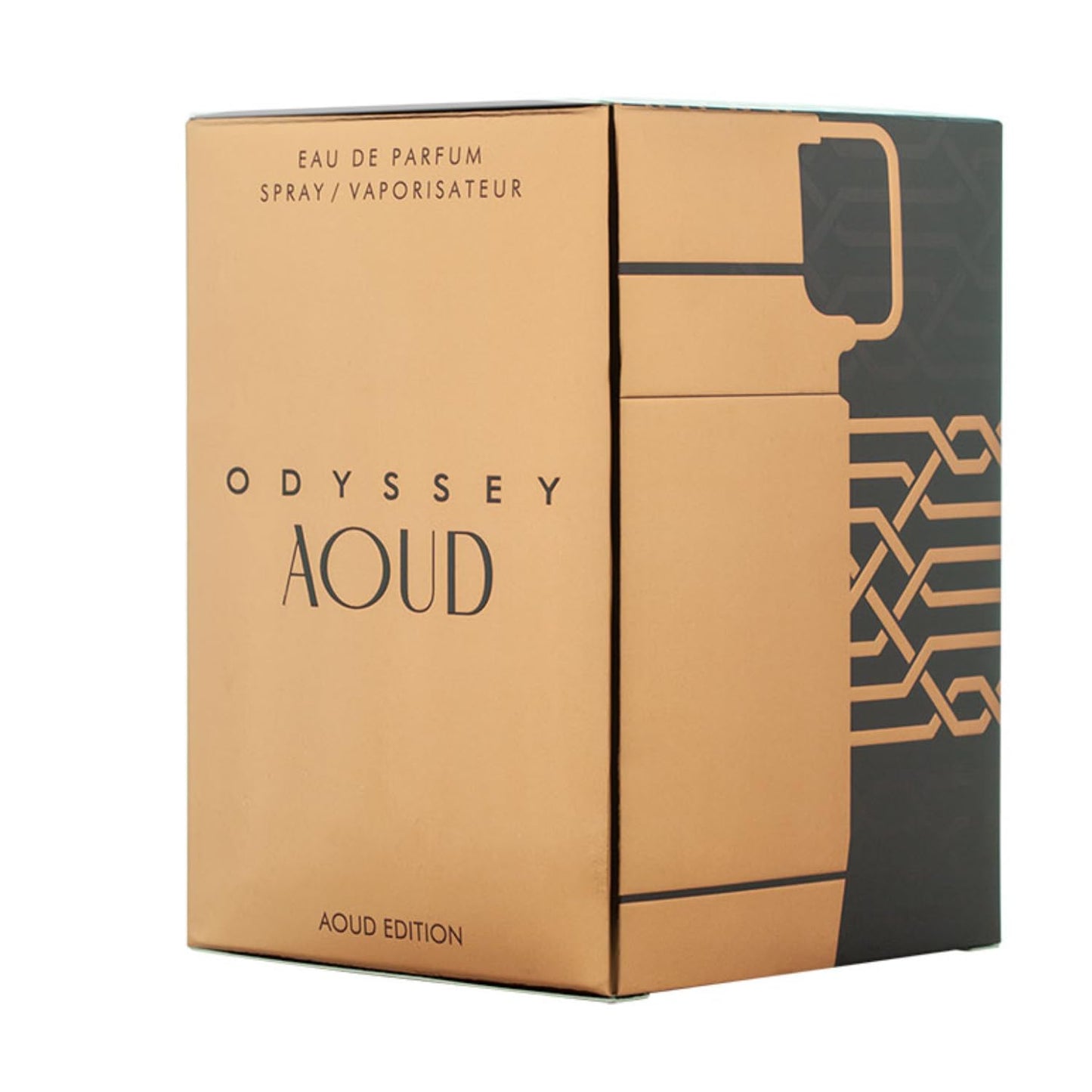 Armaf™ Odyssey Aoud Edition 3.4Oz – Bold & Spicy Eau de Parfum with Oud & Musk, Ideal for Confident Men at Night Events & Formal Occasions