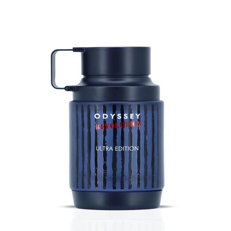 Armaf™ Odyssey Revolution Ultra Edition Eau De Parfum3.4 Oz, Fresh Citrus, Spicy Woods & Marine Notes -Long-Lasting Bold Men's Fragrance-Fearless & All-Day Wear