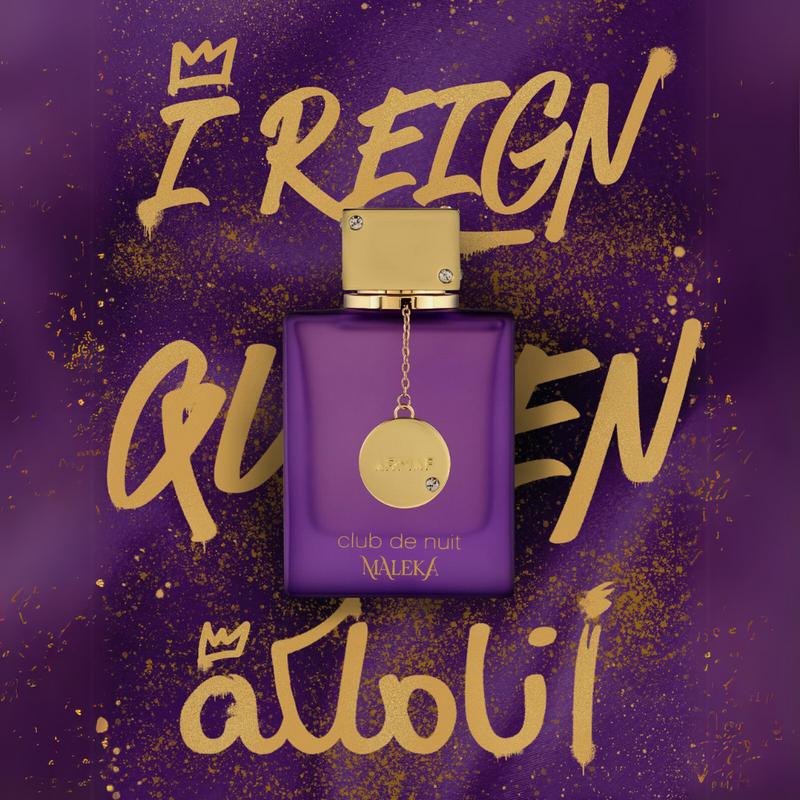 Armaf™ Club De Nuit Maleka EDP 3.4 Oz – Bold & Elegant Feminine Fragrance for Queens | Perfect for Evenings, Events & Everyday Luxury