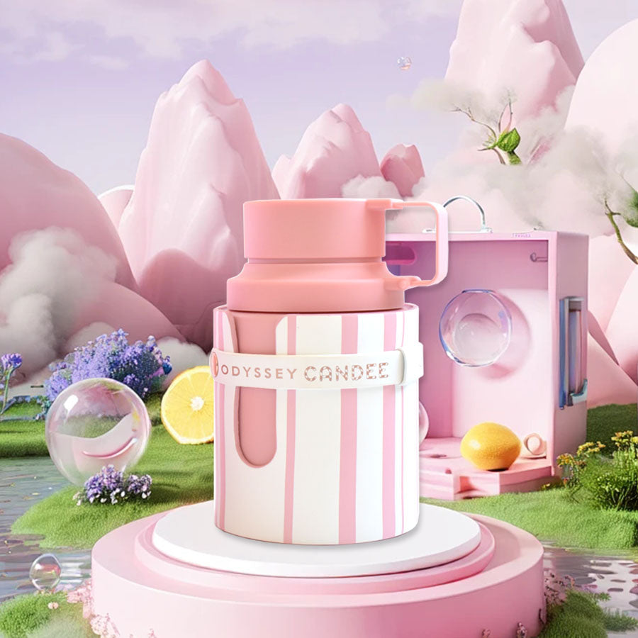 Odyssey Candee Eau de Parfum 100ml – Sweet & Sparkling Feminine Scent for Daily Delight & Soft Allure