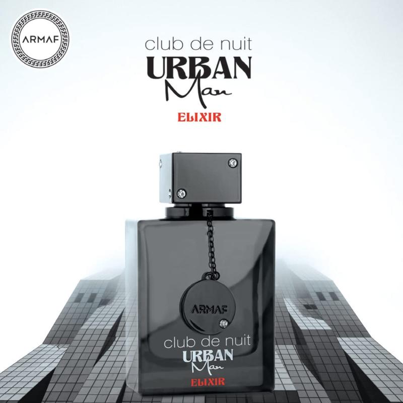 Armaf Club De Nuit Urban Elixir EDP 3.4 Oz – Bold, Long-Lasting Fragrance for Men | Ideal for Daily Confidence & Evening Charisma