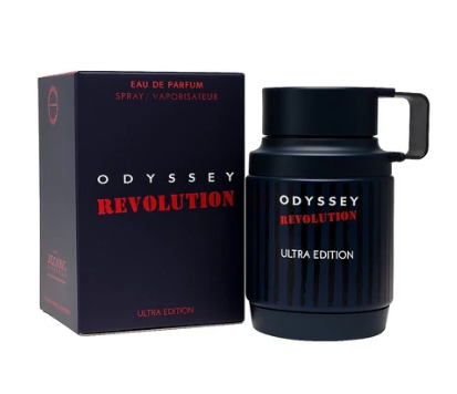 Armaf™ Odyssey Revolution Ultra Edition Eau De Parfum3.4 Oz, Fresh Citrus, Spicy Woods & Marine Notes -Long-Lasting Bold Men's Fragrance-Fearless & All-Day Wear