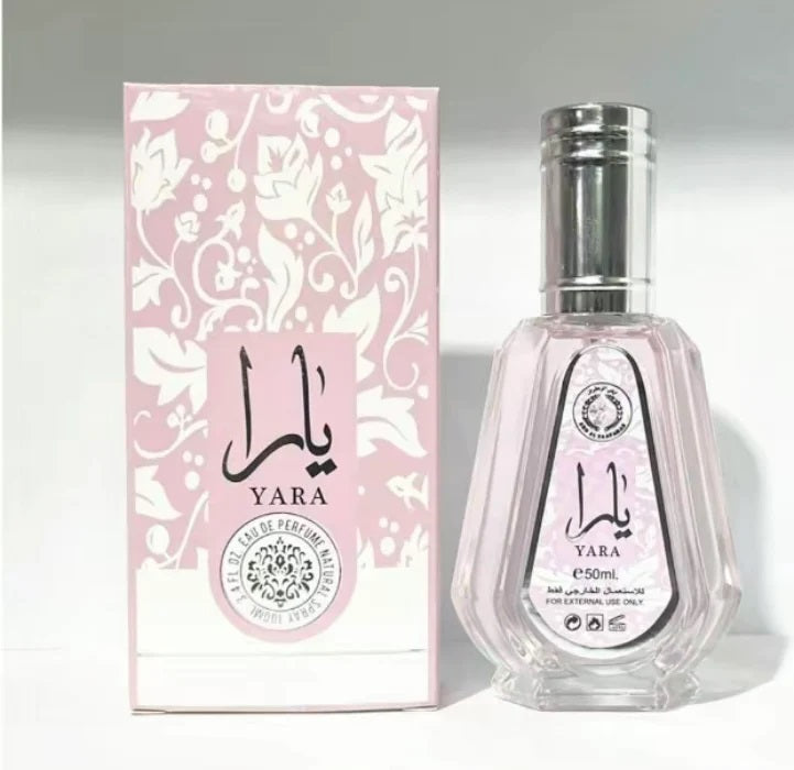Ard Al Zaafaran Yara– Choose Between 50ml Eau de Parfum & 10ml Roll-On Oil | Fruity, Powdery, Feminine Scent for Every Occasion