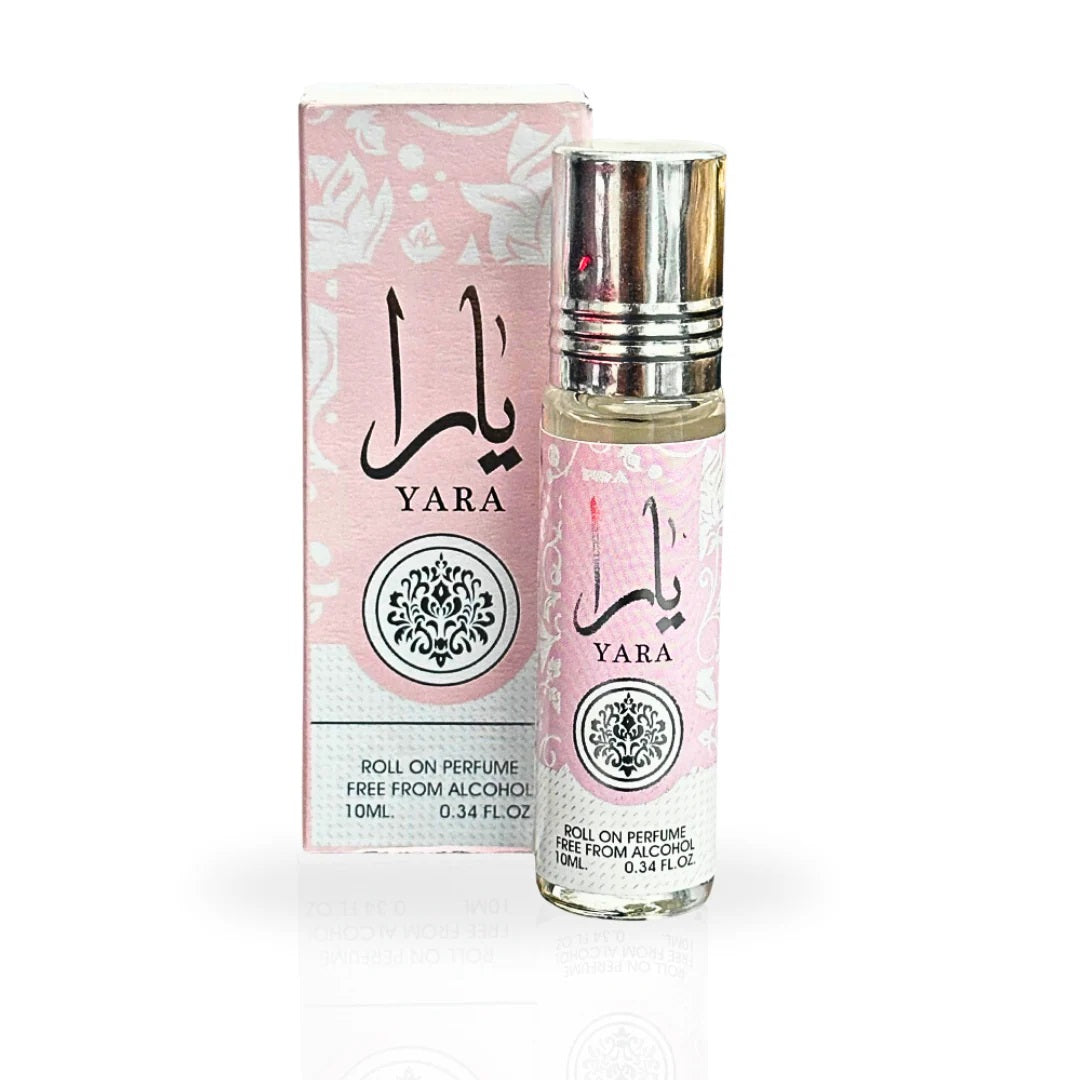 Ard Al Zaafaran Yara– Choose Between 50ml Eau de Parfum & 10ml Roll-On Oil | Fruity, Powdery, Feminine Scent for Every Occasion