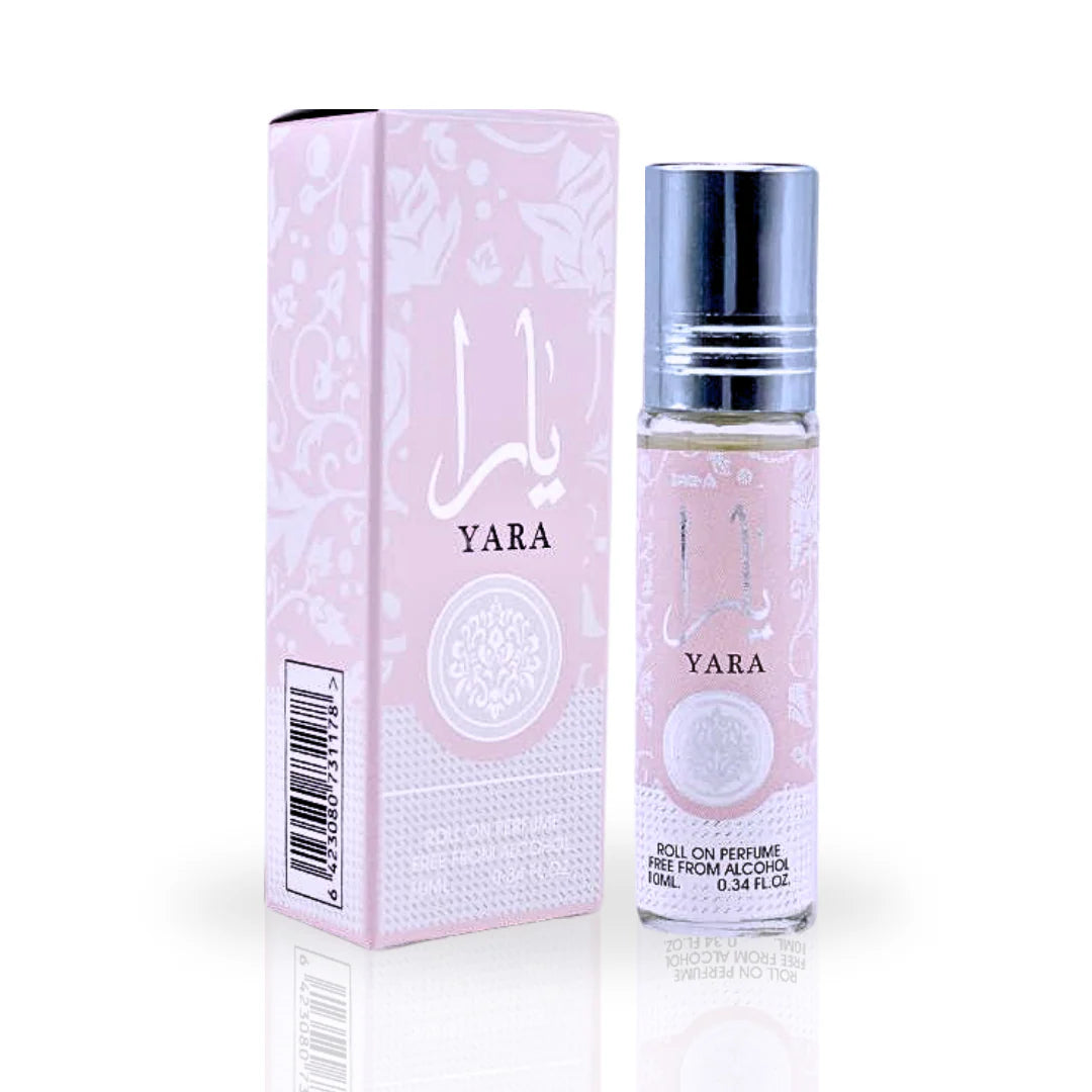 Ard Al Zaafaran Yara– Choose Between 50ml Eau de Parfum & 10ml Roll-On Oil | Fruity, Powdery, Feminine Scent for Every Occasion