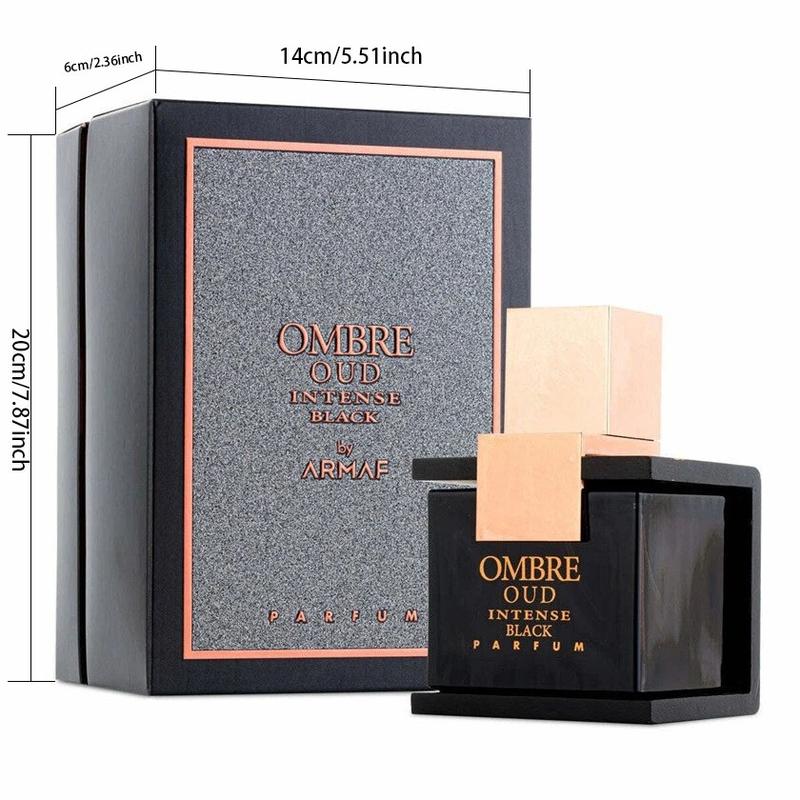 Ombre Oud Intense Black by Armaf Eau de Parfum 100ml – Unisex Oriental Woody Elegance