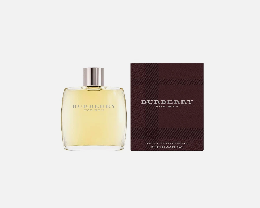 Burberry for Men Eau de Toilette – A Classic Woody Aromatic Scent for the Timeless Gentleman(3.4oz)