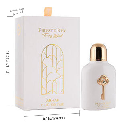 Club De Nuit Private Key To My Soul 105ml Eau de Parfum – Fresh & Spicy Woody Scent for Confident Men | Ideal for Daily Wear & Evening Sophistication
