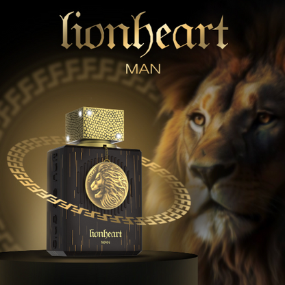 Armaf Club De Nuit Lionheart Eau de Parfum for Men 3.4 Oz – Bold & Long-Lasting Aromatic Scent | Perfect for Evenings & Special Occasions