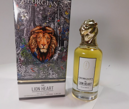 Men Fragrance Georgian's The Lion Heart Eau De Parfum, Long Lasting Sweet Scent Perfume