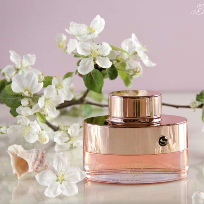 Armaf Vanity Femme Essence – A Romantic Floral Fruity Eau de Parfum for the Elegant Woman (100ml)