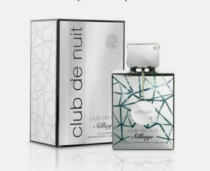 Armaf™ Club de Nuit Sillage Parfum 105ml – Fresh, Long-Lasting Unisex Fragrance with Floral-Woody Notes, Ideal for Day & Evening Elegance