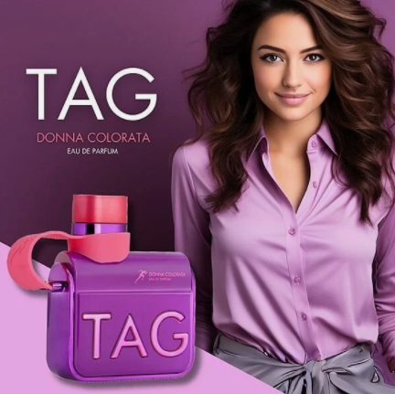 Armaf Ladies Tag Donna Colorata – A Confident, Colorful Floral Fruity Eau de Parfum for the Modern Woman (100ml)