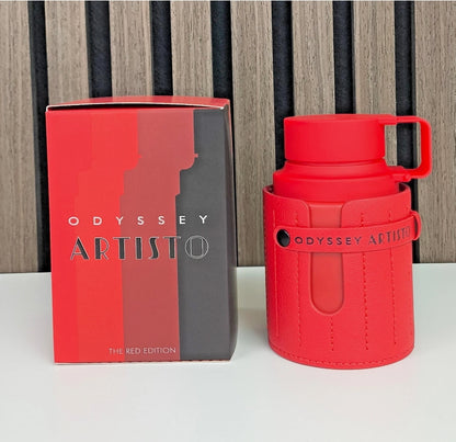 Armaf™ Odyssey Artisto Red 3.4Oz(100ml) – Unisex Perfume for Confident, All-Day Wear