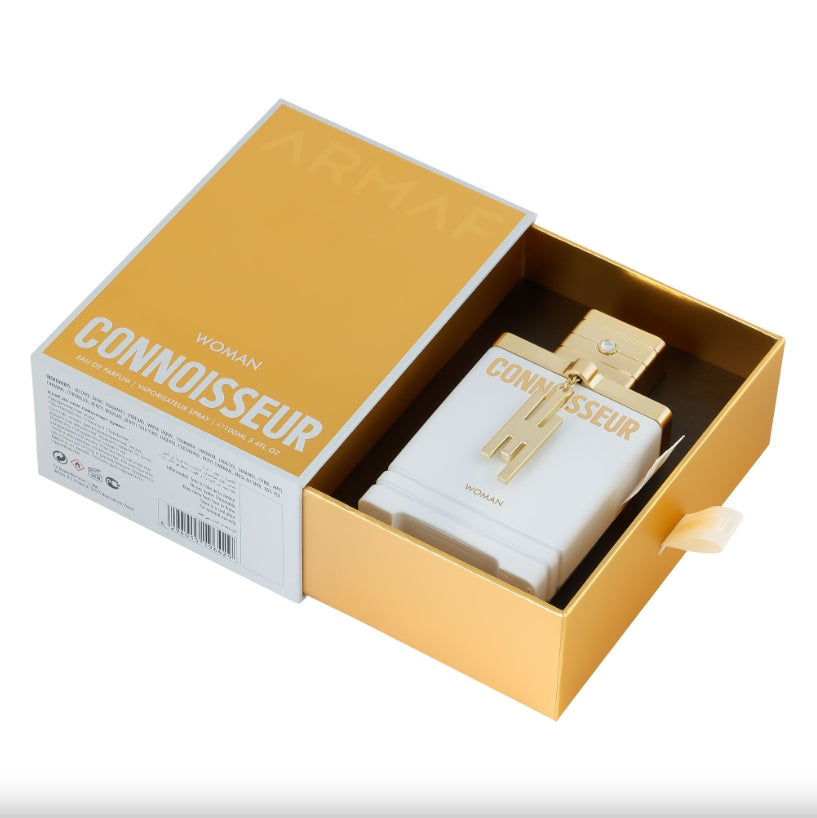 Armaf Connoisseur Women Eau de Parfum 100ml / 3.4 Oz – Sophisticated & Long-Lasting Floral Scent for Women | Ideal for Daytime Grace or Evening Elegance
