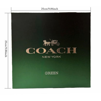COACH NEW YORK GREEN 3pc MEN Set - A Fresh Escape in the Heart of the City
