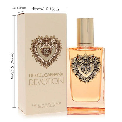 Dolce & Gabbana Devotion Intense Eau de Parfum – A Bold Floral Gourmand for the Passionate Woman(3.3Oz)