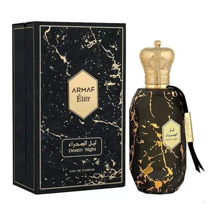 Desert Night by Armaf Eau de Parfum 100ml – Unisex Oriental Woody Fragrance of Elegance & Mystery