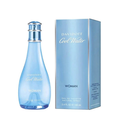 Cool Water by Davidoff – A Timeless Ocean-Inspired Floral Scent for Women (3.3 oz)