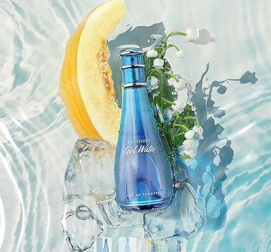 Cool Water by Davidoff – A Timeless Ocean-Inspired Floral Scent for Women (3.3 oz)