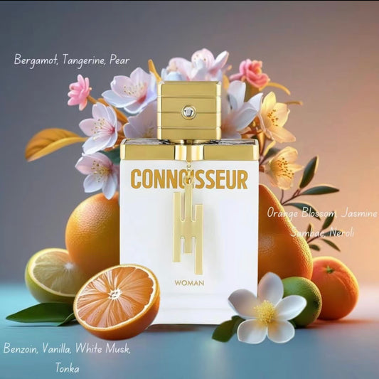 Armaf Connoisseur Women Eau de Parfum 100ml / 3.4 Oz – Sophisticated & Long-Lasting Floral Scent for Women | Ideal for Daytime Grace or Evening Elegance
