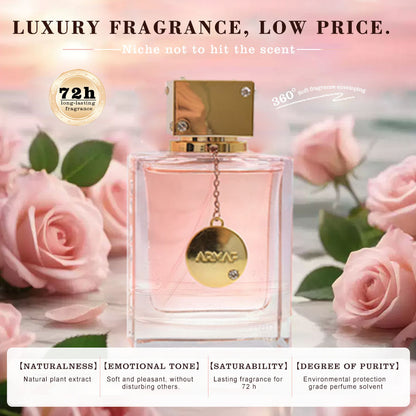 ARMAF Women Club 105ml Eau de Parfum – Captivating Floral Fruity Scent for Daily Wear, Dates & Special Moments