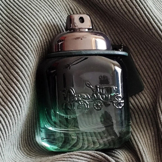 Coach Green Eau de Toilette for Men – Fresh & Energizing with Kiwi, Cedarwood & Vetiver – A Signature Scent for Everyday Confidence(3.4Oz)