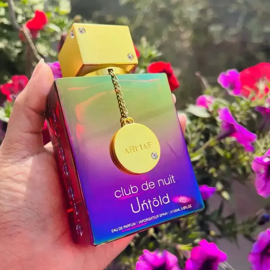 Armaf™ Club De Nuit Untold 3.6 Oz – Intense Amber & Cedar Scent for Confident Nights