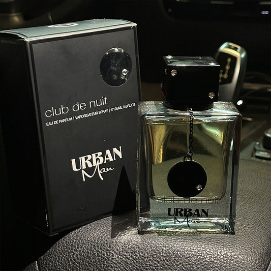 Armaf Club de Nuit Urban Man EDP 105ml – Bold Woody Aromatic Fragrance for Men | Fresh, Spicy Scent Perfect for Work & Evening Wear